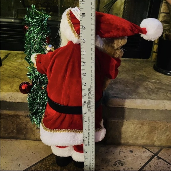 Santa Claus Lighted Decorative 18” Figurine Holiday Christmas Indoor Home Decor - Picture 11 of 11